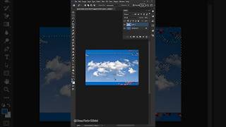 Best Trick to Cut out Cloud in Photoshop #photoshop #photoediting