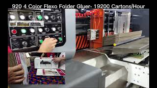 920 Flexo Folder Gluer-Original Machine Voice