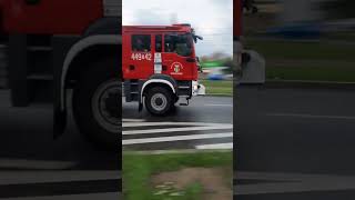 (260s) #firefighters #sound #signal Dąbrowa Górnicza