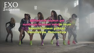 RANIA - DEMONSTRATE (Karaoke Video) [Romanization Lyrics]