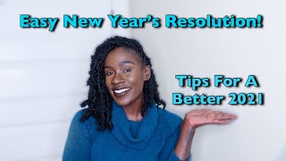 My 2021 New Year's Resolutions *realistic* || Becca Wiss