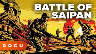 Battle of Saipan (ORIGINAL FOOTAGE, WW2, WORLD WAR 2, War Battle, Japan, USA)