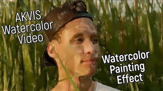 AKVIS Watercolor Video: Watercolor Painting Effect for Videos