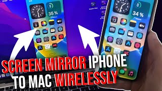 How To Screen Mirror iPhone To Mac Wirelessly - How to screen mirror iPhone to Mac without cable