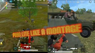 Pubg mobile lite gameplay like a montage