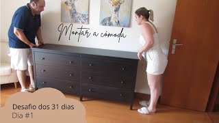 Desafio dos 31 dias || Dia #1 || Montar a cómoda || Filipa da Costa