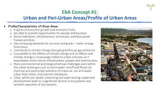 Training - Urban EbA in Jamaica - Module 2.2 - Introduction to EbA