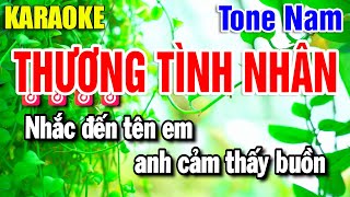 Karaoke Thương Tình Nhân Nhạc Sống Tone Nam | Beat Yến Như