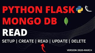 Python Flask MongoDB Read Documents