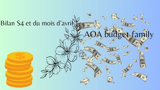 Bilan /mois d'avril