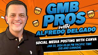 Alfredo Delgado Social Media Management with Canva