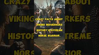 Crazy fact about Vikings ELITE warrior BERSERKERS❗ #shorts #shortvideo #history