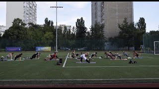 Активний Street stretching проводила Осипова Поліна на ЦФЗН «Спорт для всіх»