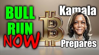 Bitcoin Bull Run Imminent? Kamala Harris Prepares For Election 2024