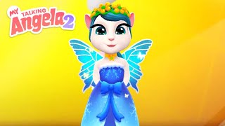 My Talking Angela 2 New Wings Unlocked Big Christmas Update Gameplay Episode 8