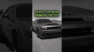 More Demon Facts For You! 10X Entry Now Live For Your Chance To WIN Our Dodge Demon + $20K! #shorts