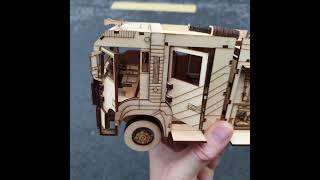 DAF FTLFA 8000/200 Fire Truck laser cut