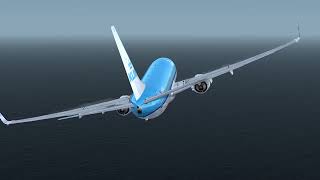 KLM LXGB Landing RWY09