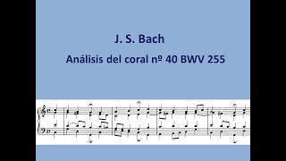 Consejos para analizar un coral de J. S. Bach con ejemplos.