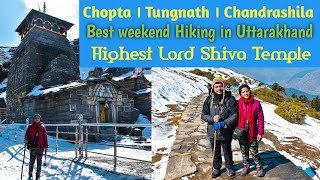 Chopta । Tunganath । Chandrashila : 1 ।Tunganath । The Highest Shiv Temple!। #Chopta #Tunganath