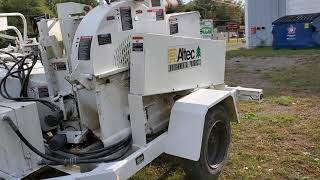 2008 Altec CFD1217 Curb Side Feed Chipper 12" disc self feeder SOLD