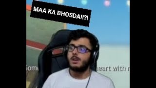 @Carryminati Getting Over It rage in English