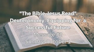 Worship service for Sunday,  October 1st