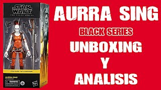 Aurra Sing . Unboxing y Analisis . Black Series