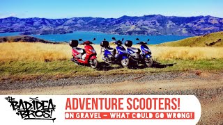 Adventure Scooters! Riding Scooters On Gravel - What Could Go Wrong!