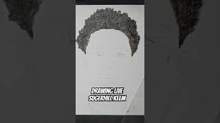 Sugerhill Keem Part 1 #art #drawing #hiphopcollection #newyorkdrill #sugerhillkeem #oyquan #rapart