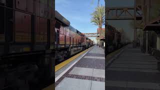 Surfliners and Stacks at Fullerton