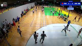 Argentina vs Portugal / Cloth Men / Dodgeball World Championships 2024