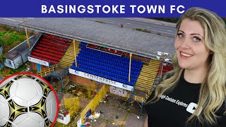 ABANDONED FOOTBALL STADIUM! EXPLORING BASINGSTOKE STADIUM & CLUB HOUSE| DERELICT SINCE 2019!