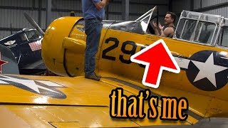 Flying a WWII Fighter Plane