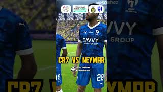 โรนัลโด้ vs เนย์มาร์ #จำลองการแข่งขันฟุตบอล #PES2021 #CR7 #Neymar