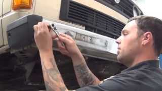 GoWesty Plate Steel Front Bumper Installation for Vanagon