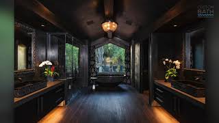 15 Black Bathroom Designs | Custom Bath Remodeling