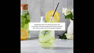 Cucumber Mint Lemonade Recipe