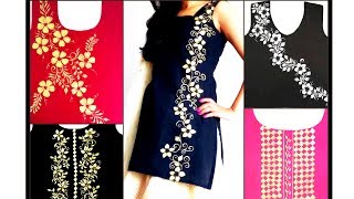 Designer Golden work Suits / Kurtis / Dresses| Making of Designer Dress for festive season