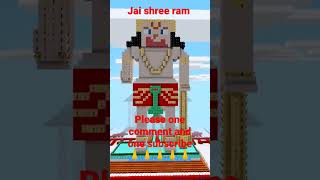 Jai shree ram ♈ #youtube #minecraft #hindutemple