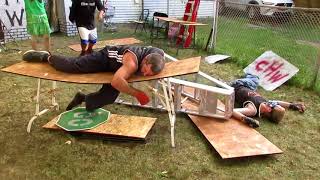 Table Battle Royal {LAST MATCH} CHW Backyard Wrestling