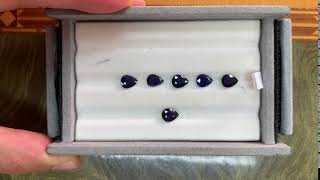 8x6 Natural Sapphire Lot