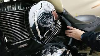 How to install left side panel on Indian Roadmaster