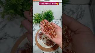 Sweet Almond bites || 😋😋😋😋#shorts #ytshorts #viral #trending #shortfeed