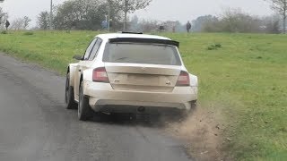 Test Rallye du Condroz 2018 | Johan Van Den Dries | Skoda Fabia R5