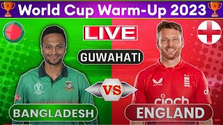 🔴Live England vs Bangladesh | ICC Cricket World Cup | BANG VS ENG | Live Score & Commentary