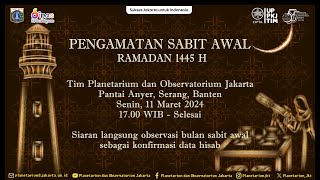 Pengamatan Sabit Ramadan 1445H