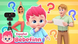 Trabajando💻 | EP89 | Quiero jugar con Papi y Mami | Canciones Infantiles | Bebefinn en español