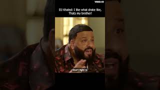 DJ Khaled on his relationship with drake ........#djkhaled  #drake