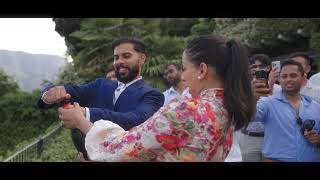 What a surprise! She was speechless - Omkar & Anwesha's proposal in Lake Como